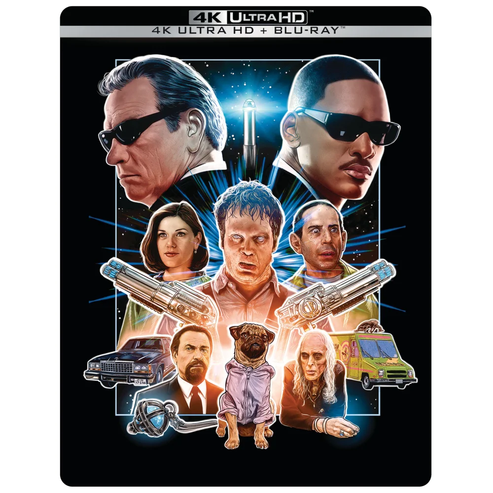 Men in Black Zavvi Exclusive 25th Anniversary Limited Edition 4K Ultra HD Steelbook (includes Blu-ray) Afbeelding 1