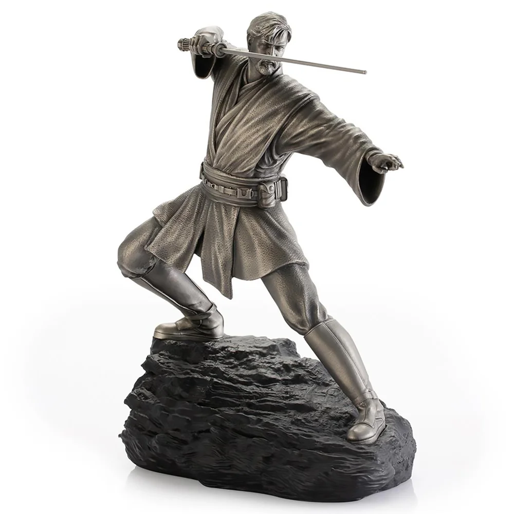 Royal Selangor Limited Edition Star Wars Obi Wan Pewter Figure (1500 Pieces Worldwide) Afbeelding 1