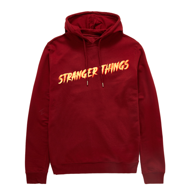 Stranger Things Alternatief logosweatshirt - Burgundy
