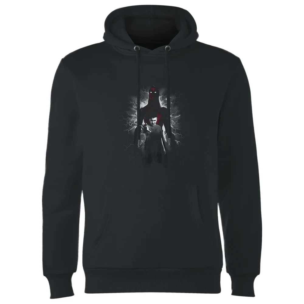 Stranger Things Eleven & Vecna Hoodie - Zwart - S Afbeelding 1