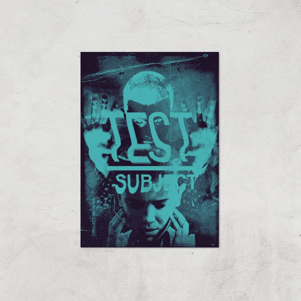 Giclée art print van de Stranger Things proefpersonen - A4 - Print Only Afbeelding 1