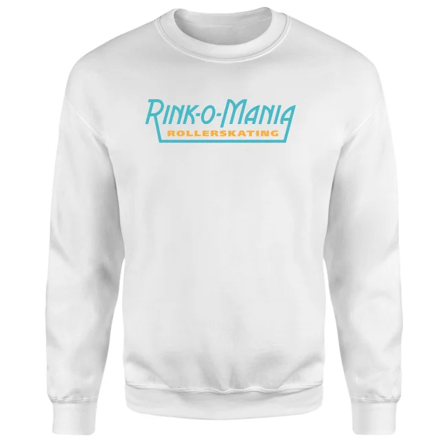 Stranger Things Rollerskating Sweatshirt - Wit