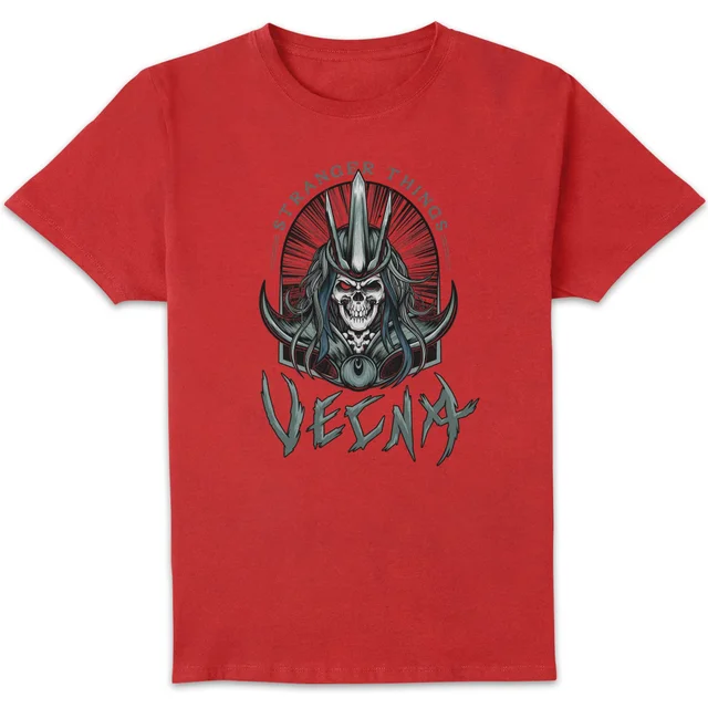 Stranger Things Vecna Unisex T-shirt - Rood