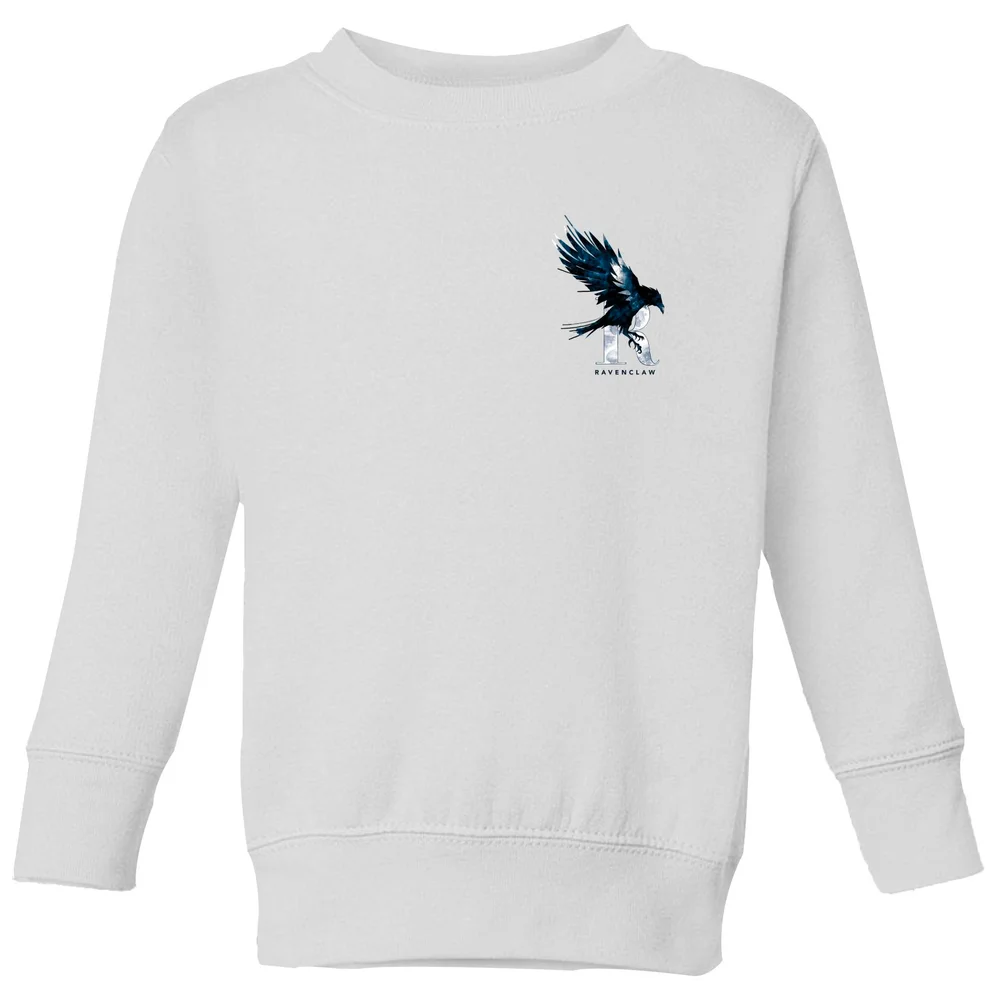Harry Potter Ravenclaw Kids' Sweatshirt - White - 146/152 (11-12 jaar) Afbeelding 1