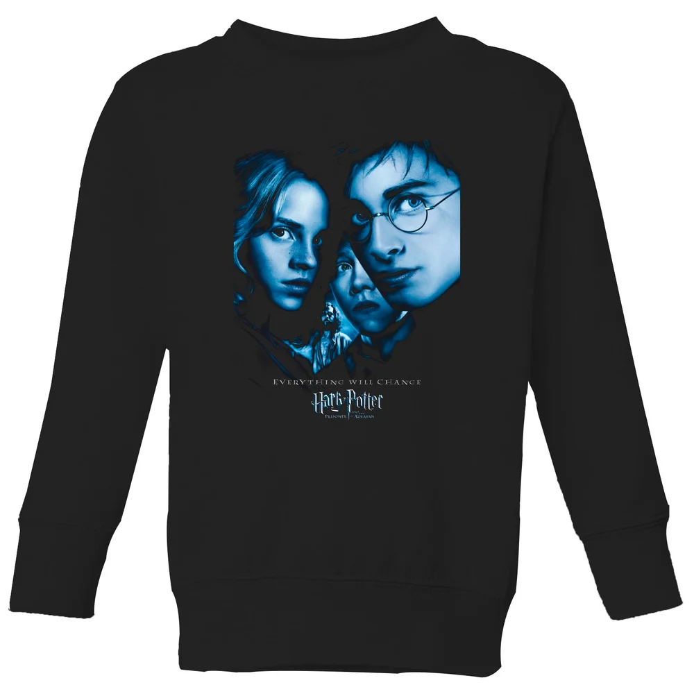 Harry Potter Prisoner Of Azkaban Kids' Sweatshirt - Black - 98/104 (3-4 jaar) Afbeelding 1