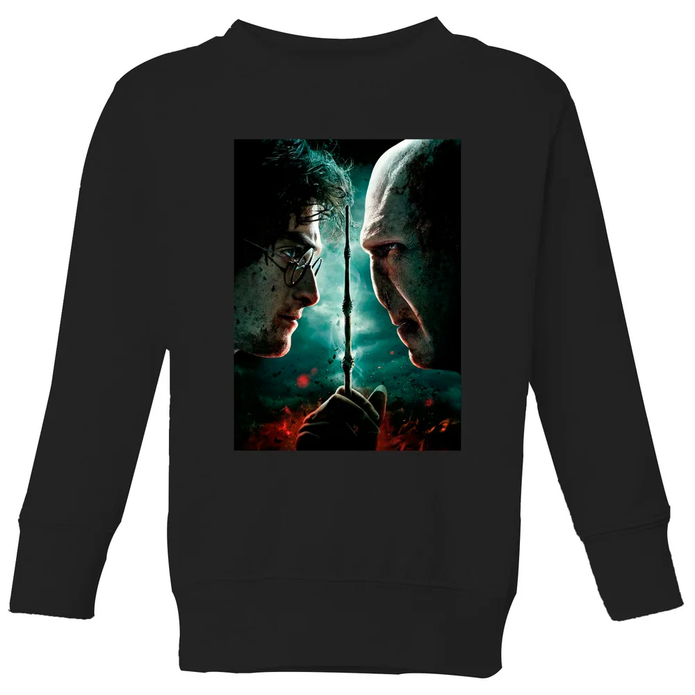 Harry Potter Deathly Hallows - Part 2 Kids' Sweatshirt - Black - 98/104 (3-4 jaar) Afbeelding 1