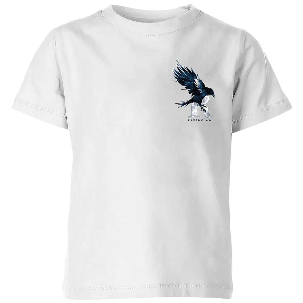 Harry Potter Ravenclaw Kids' T-Shirt - White - 98/104 (3-4 jaar) Afbeelding 1