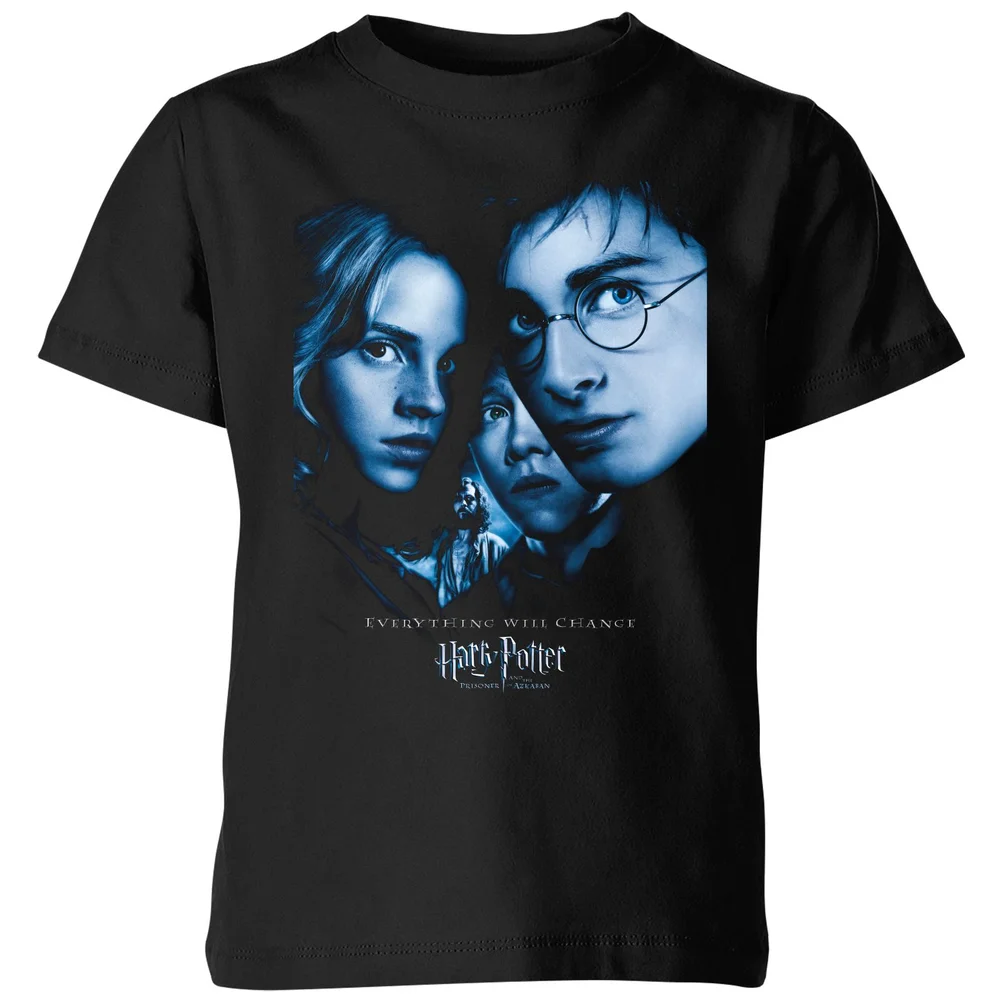 Harry Potter Prisoner Of Azkaban Kids' T-Shirt - Black - 98/104 (3-4 jaar) Afbeelding 1