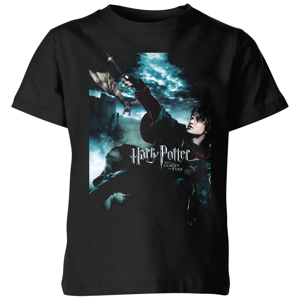 Harry Potter Goblet Of Fire Kids' T-Shirt - Black - 98/104 (3-4 jaar) Afbeelding 1