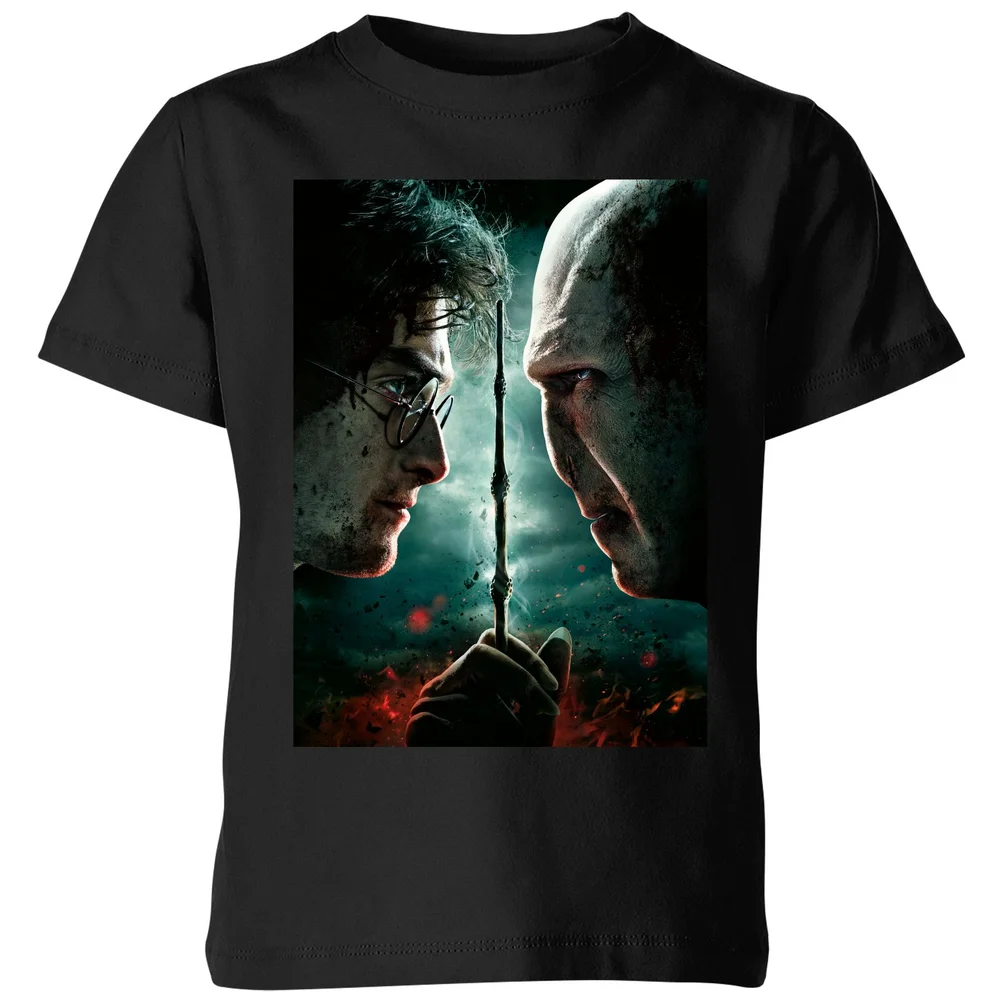 Harry Potter Deathly Hallows - Part 2 Kids' T-Shirt - Black - 98/104 (3-4 jaar) Afbeelding 1