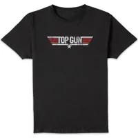 Top Gun Classic Logo Unisex T-Shirt - Black - undefined undefined