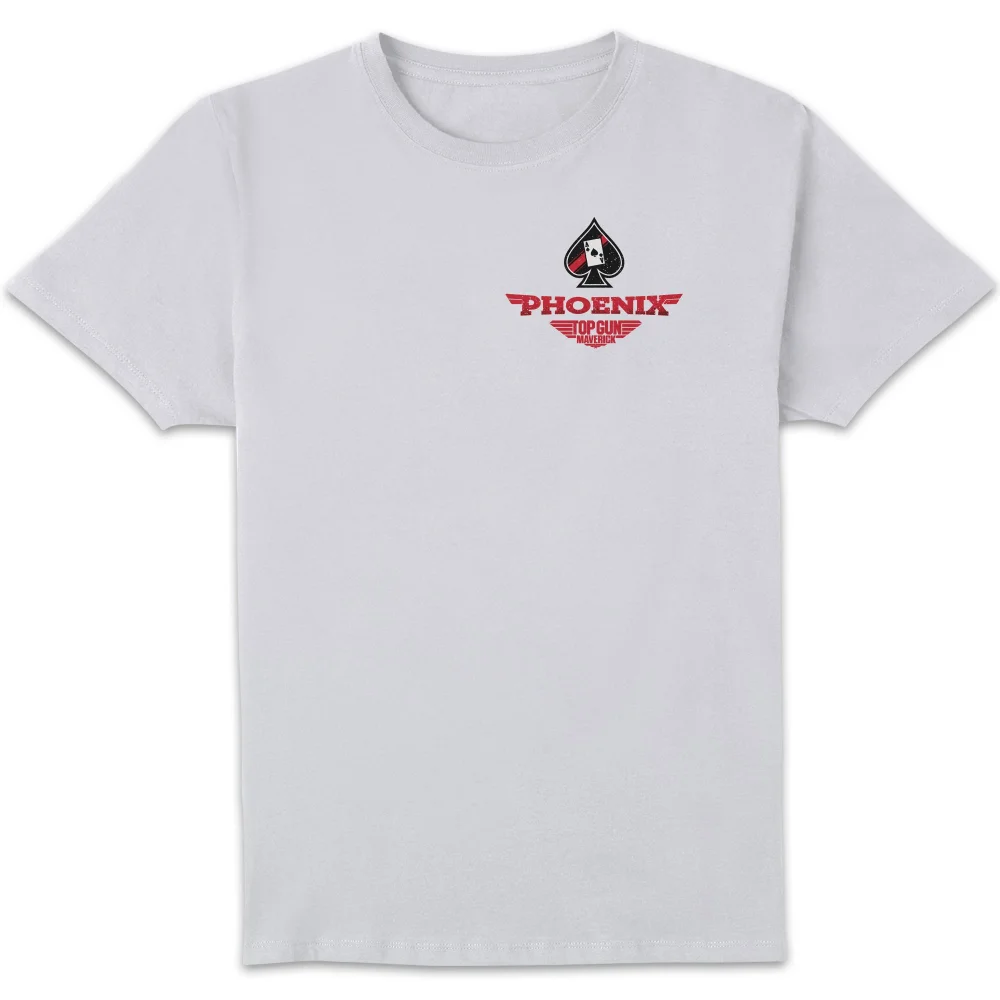 Top Gun Maverick Phoenix Call Sign Unisex T-Shirt - White - S Afbeelding 1
