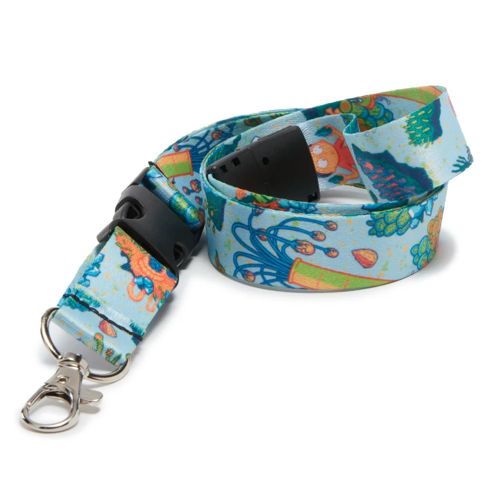 Akedo x Rick And Morty Tropiverse Lanyard Afbeelding 1
