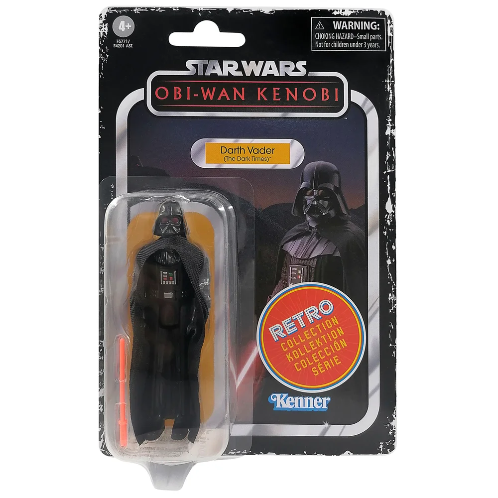 Hasbro Star Wars Retro Collection Darth Vader (The Dark Times) Action Figure Afbeelding 1