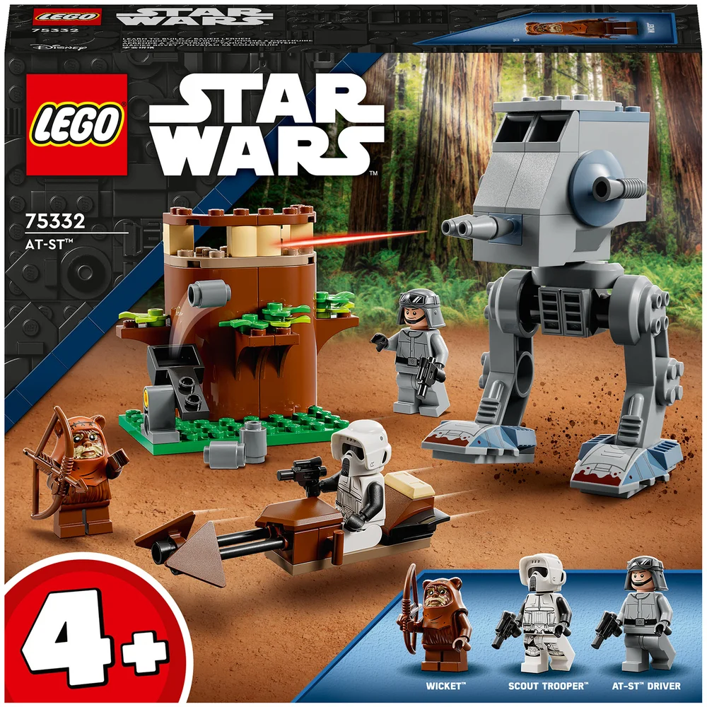 LEGO Star Wars: AT-ST Buildable Toy for Kids Aged 4+ (75332) Afbeelding 1