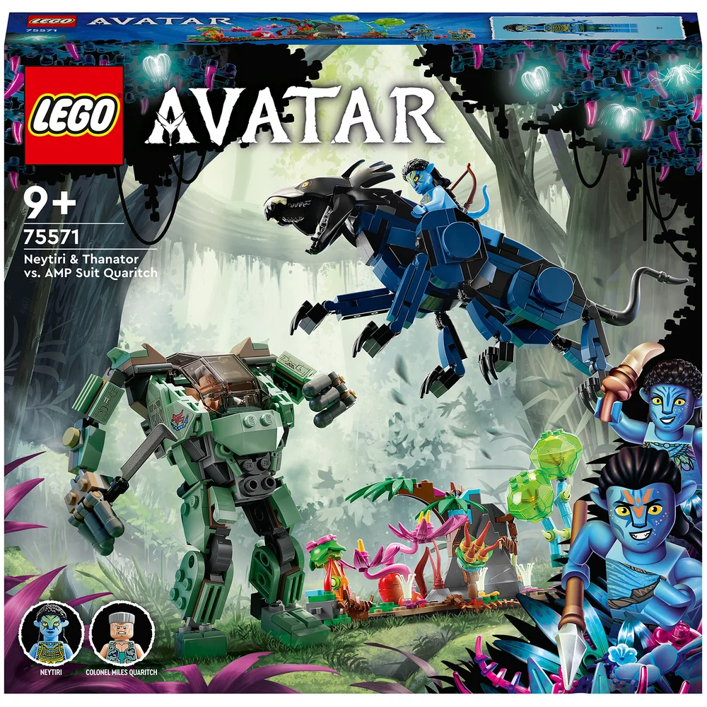 LEGO Avatar Neytiri & Thanator vs. AMP Suit Quaritch (75571) Afbeelding 1