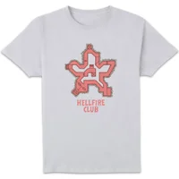 Stranger Things Map Unisex T-Shirt - Wit - undefined undefined