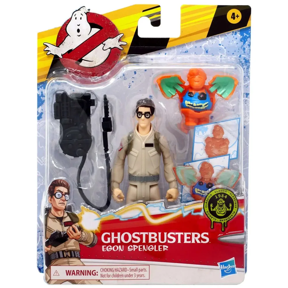 Hasbro Ghostbusters Fright Feature Egon Spengler 5 Inch Action Figure Afbeelding 1