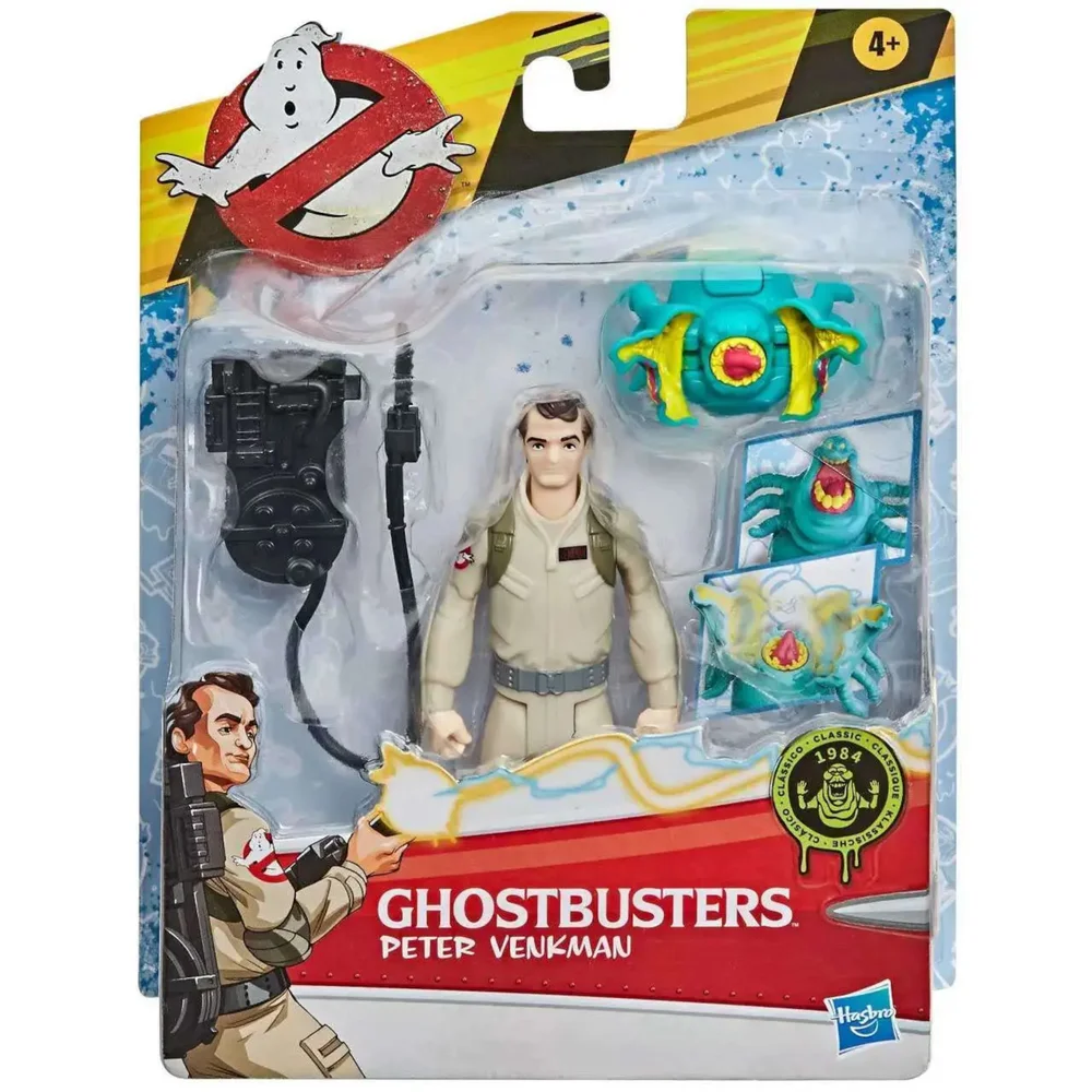 Hasbro Ghostbusters Fright Feature Peter Venkman 5 Inch Action Figure Afbeelding 1