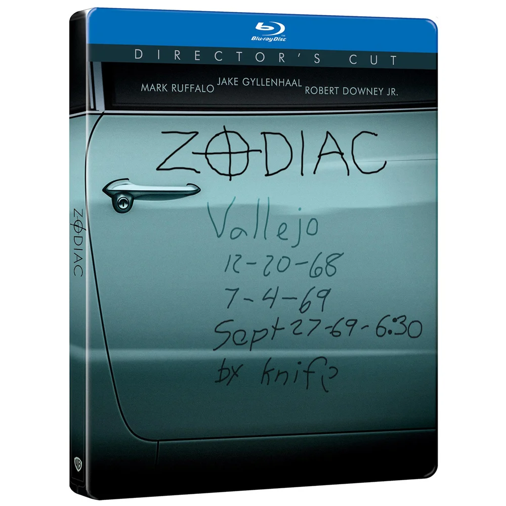 Zodiac: Director's Cut Zavvi Exclusive Steelbook Afbeelding 1