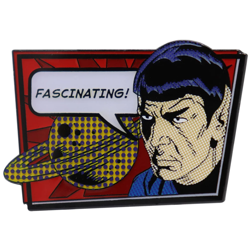 Fanattik Star Trek Limited Editon Spock Pin Badge Afbeelding 1