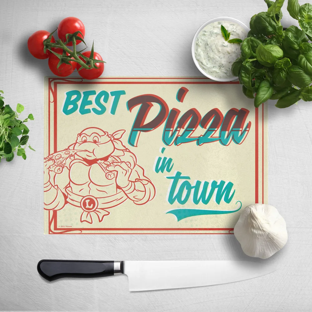 Teenage Mutant Ninja Turtles Best Pizza In Town Chopping Board Afbeelding 1