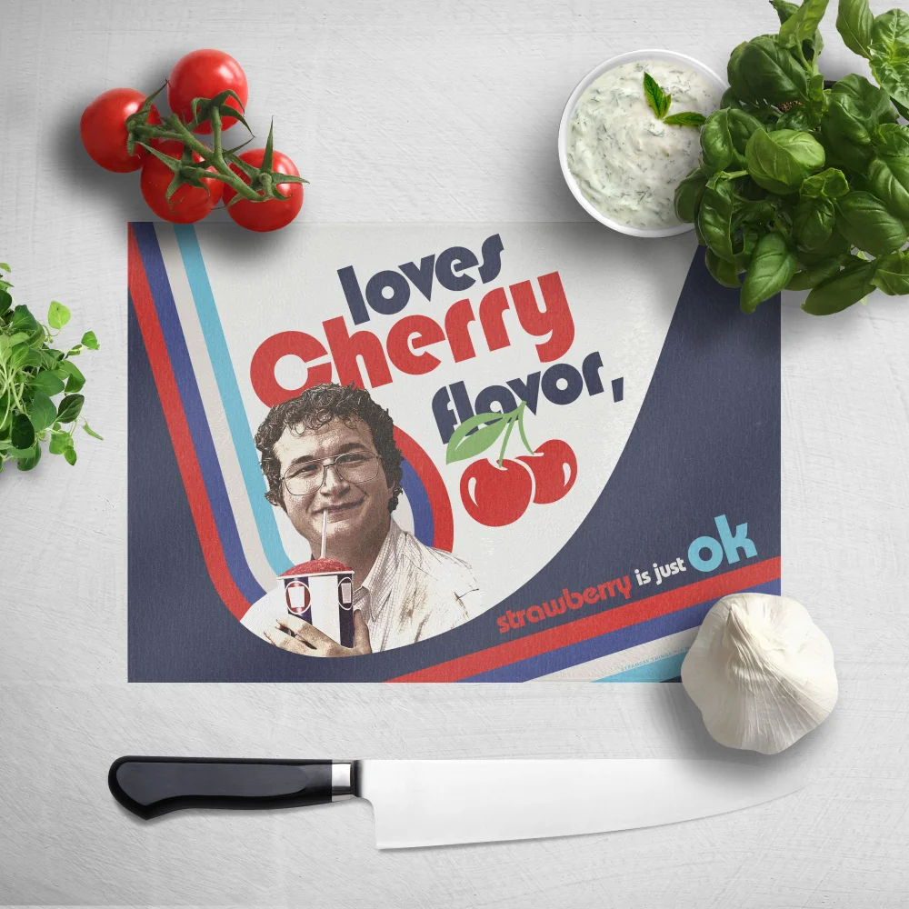 Stranger Things Cherry Flavour Chopping Board Afbeelding 1