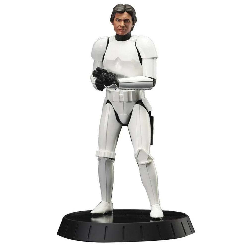 Gentle Giant Star Wars Episode IV Milestones Statue 1/6 Han Solo (Stormtrooper Disguise) 40th Anniversary Exclusive 30 cm Afbeelding 1