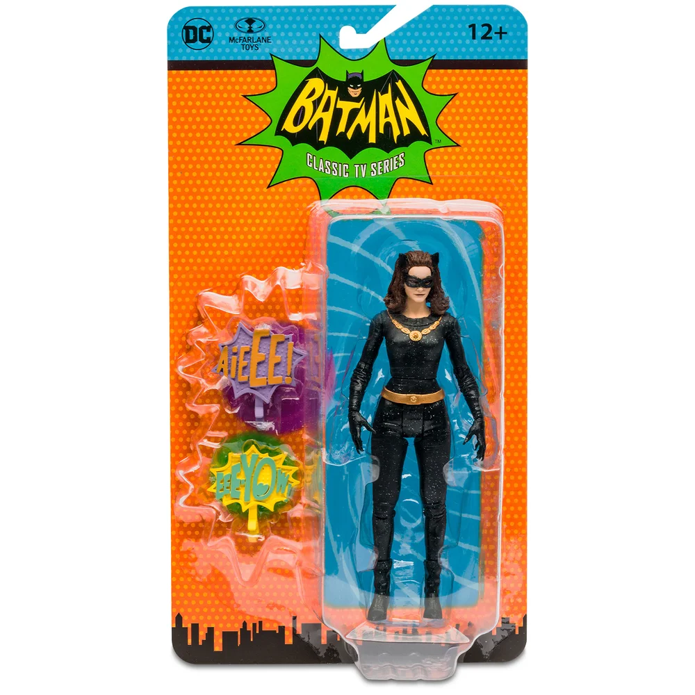 McFarlane DC Retro Batman '66 Catwoman 6 Inch Action Figure SDCC Variant Afbeelding 1