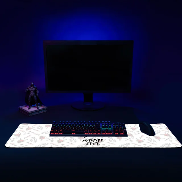 Stranger Things Hellfire Club Logo Gaming Mouse Mat