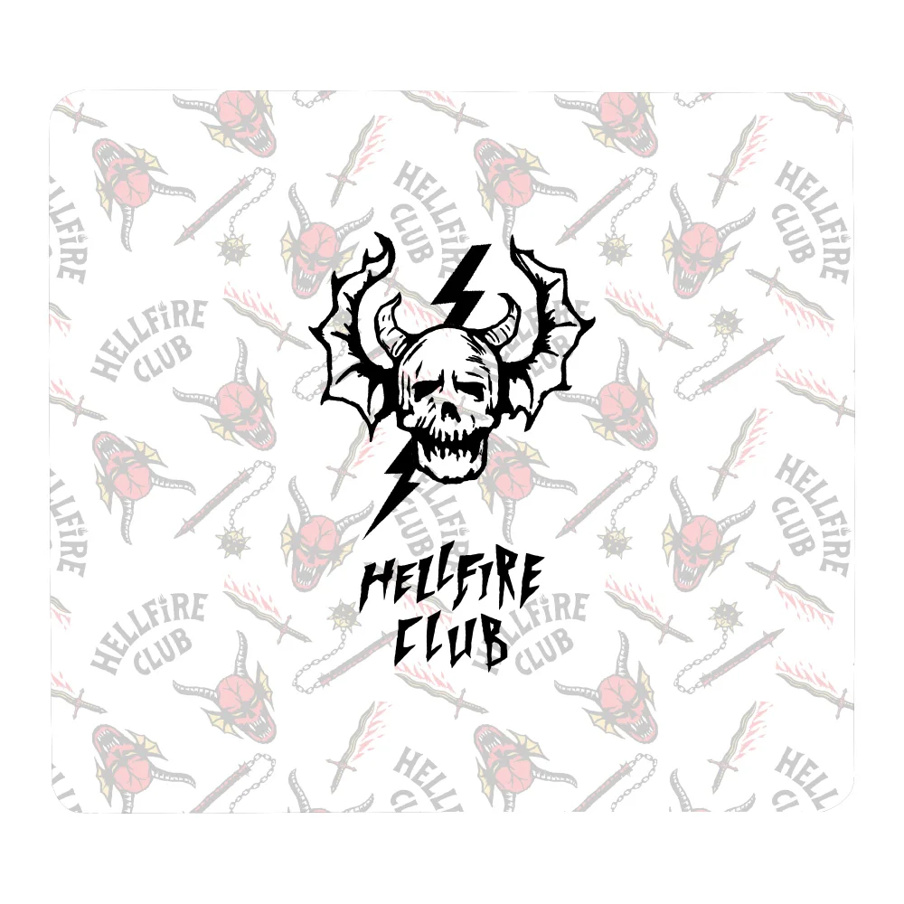 Stranger Things Hellfire Club Logo Gaming Mouse Mat - Small Afbeelding 1