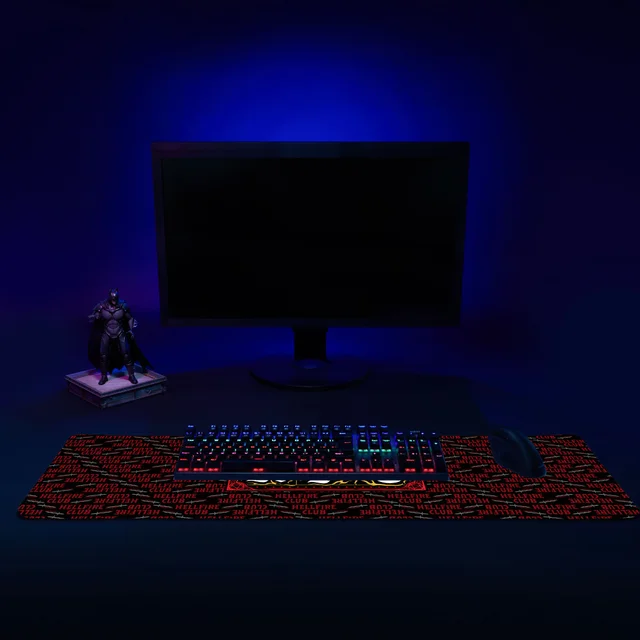 Stranger Things Hellfire Club Text Gaming Mouse Mat