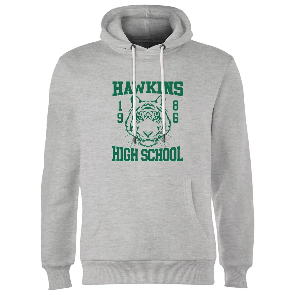 Stranger Things Hawkins High School Hoodie - Grijs - S Afbeelding 1