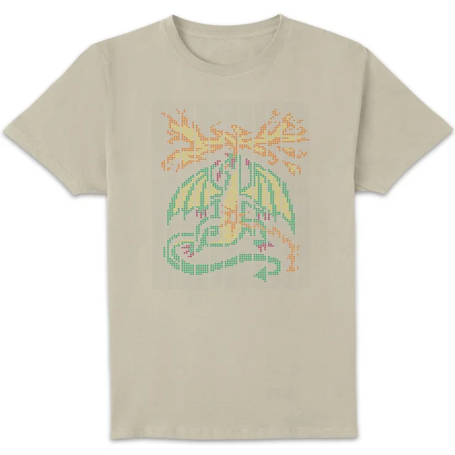 Stranger Things Scantron Dragon T-Shirt - Crème