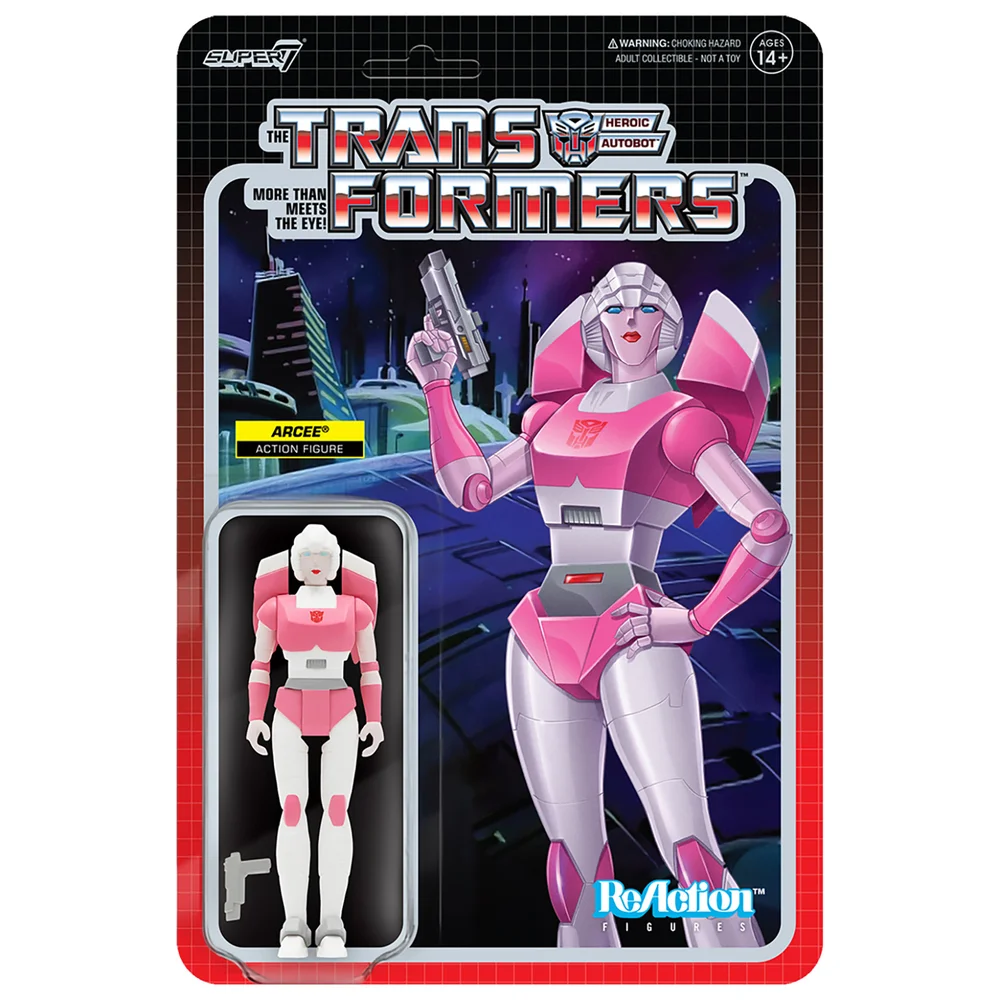 Super7 Transformers Reaction Figure - Arcee Afbeelding 1