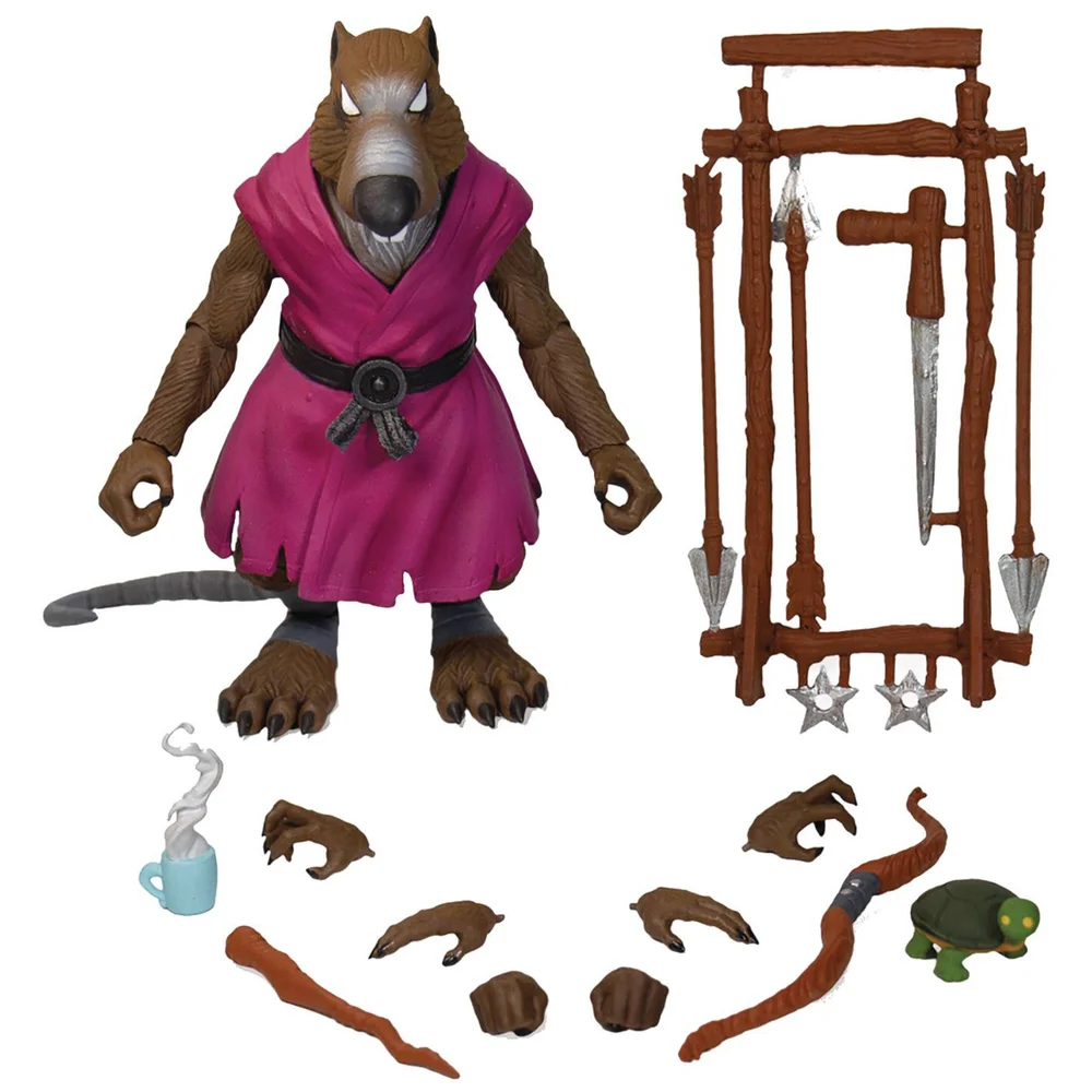 Super7 TMNT Splinter Wave 1 Ultimates Action Figure Afbeelding 1