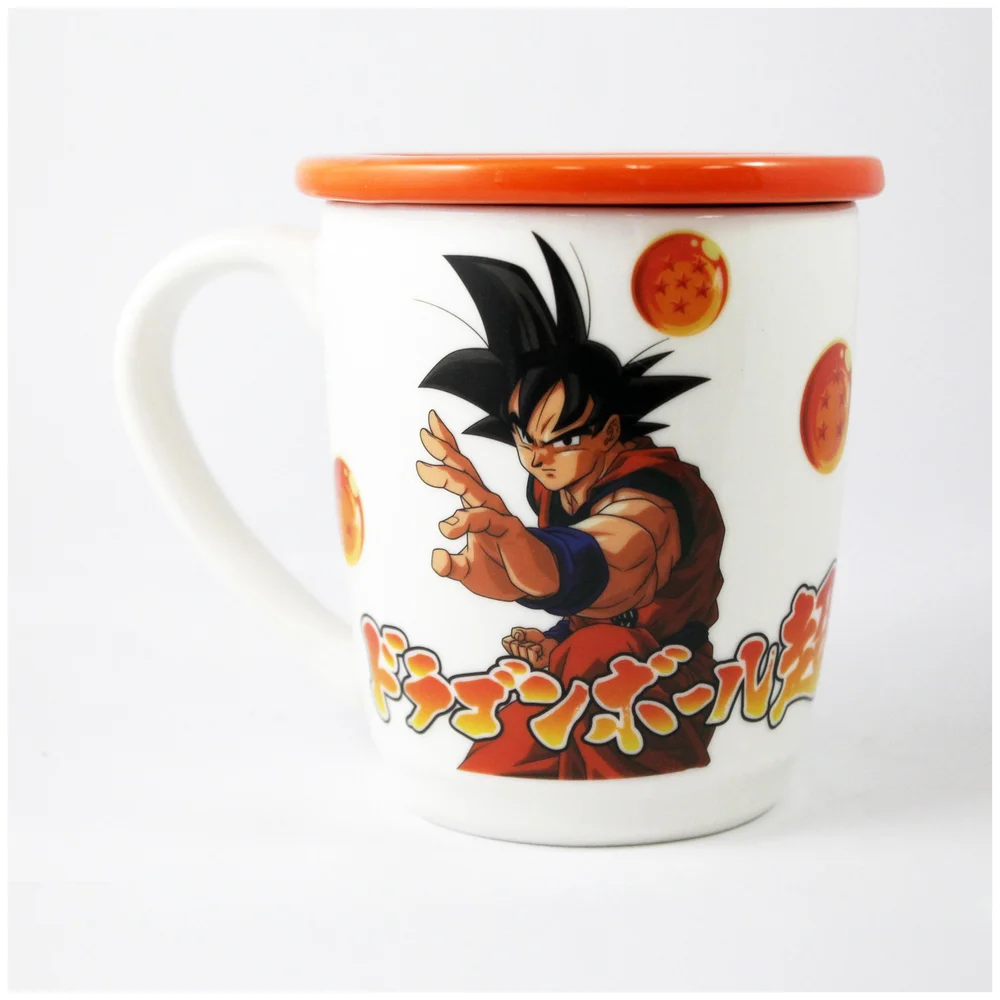 Dragonball Super Goku Mug with Coaster Lid Afbeelding 1