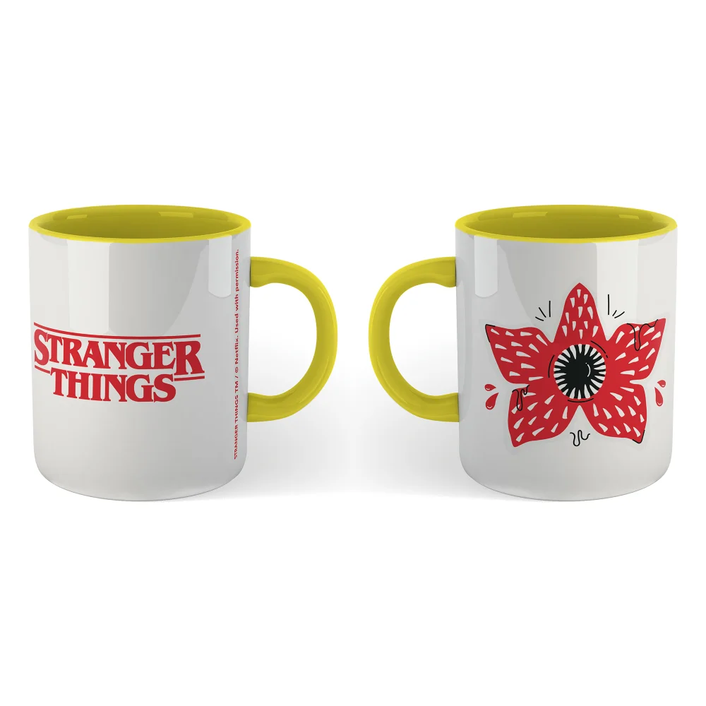 Stranger Things Demogorgon Mug - Yellow Afbeelding 1