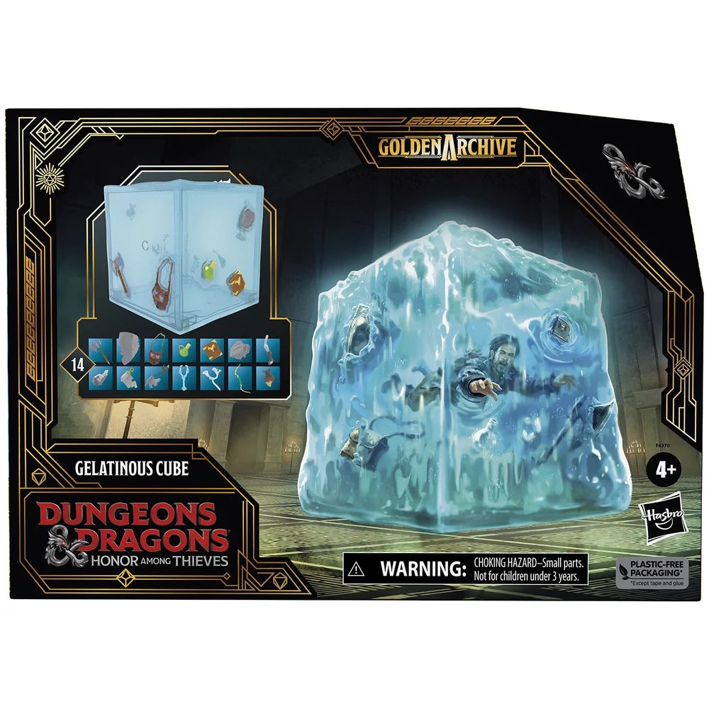 Hasbro Dungeons & Dragons Golden Archive Gelatinous Cube Afbeelding 1