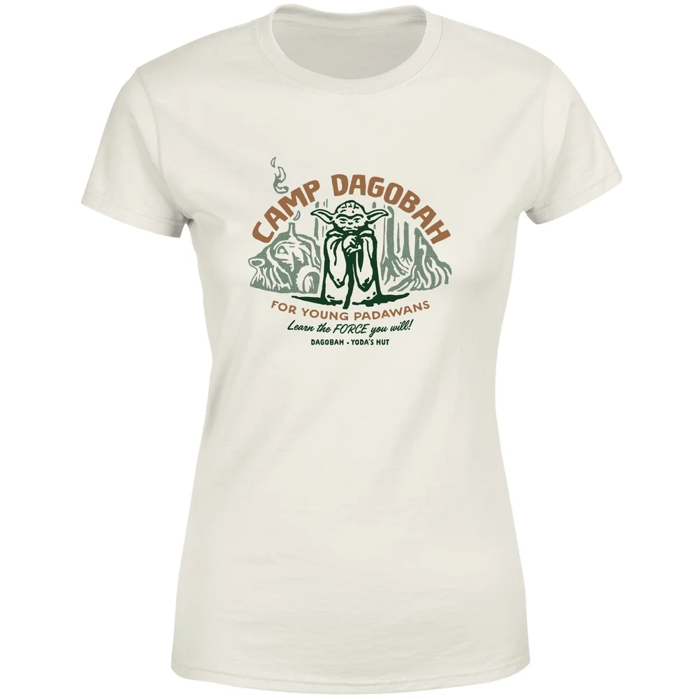 Star Wars Camp Dagobah Women's T-Shirt - Cream - M Afbeelding 1