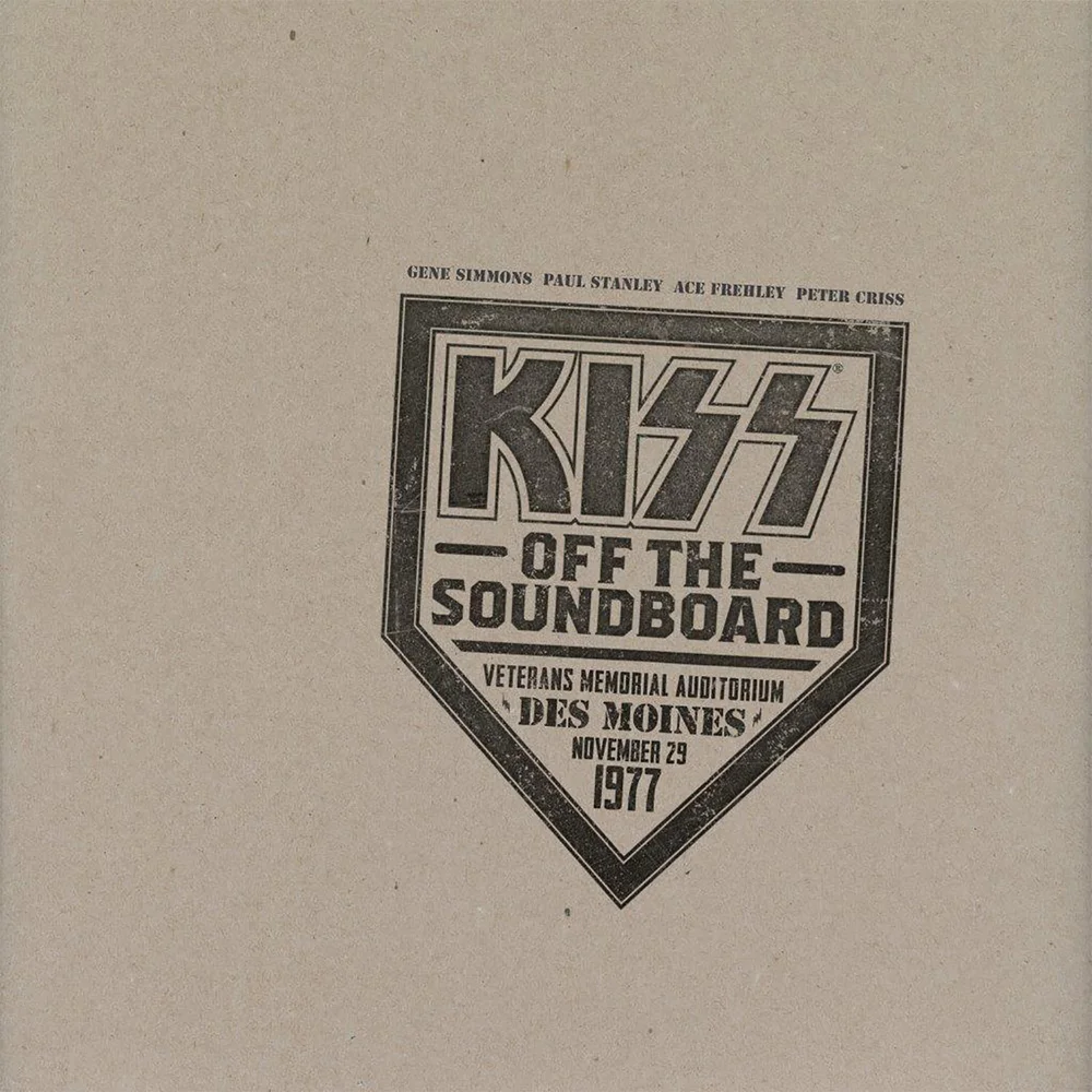 Kiss - Off The Soundboard: Des Moines – November 29, 1977 Vinyl Afbeelding 1