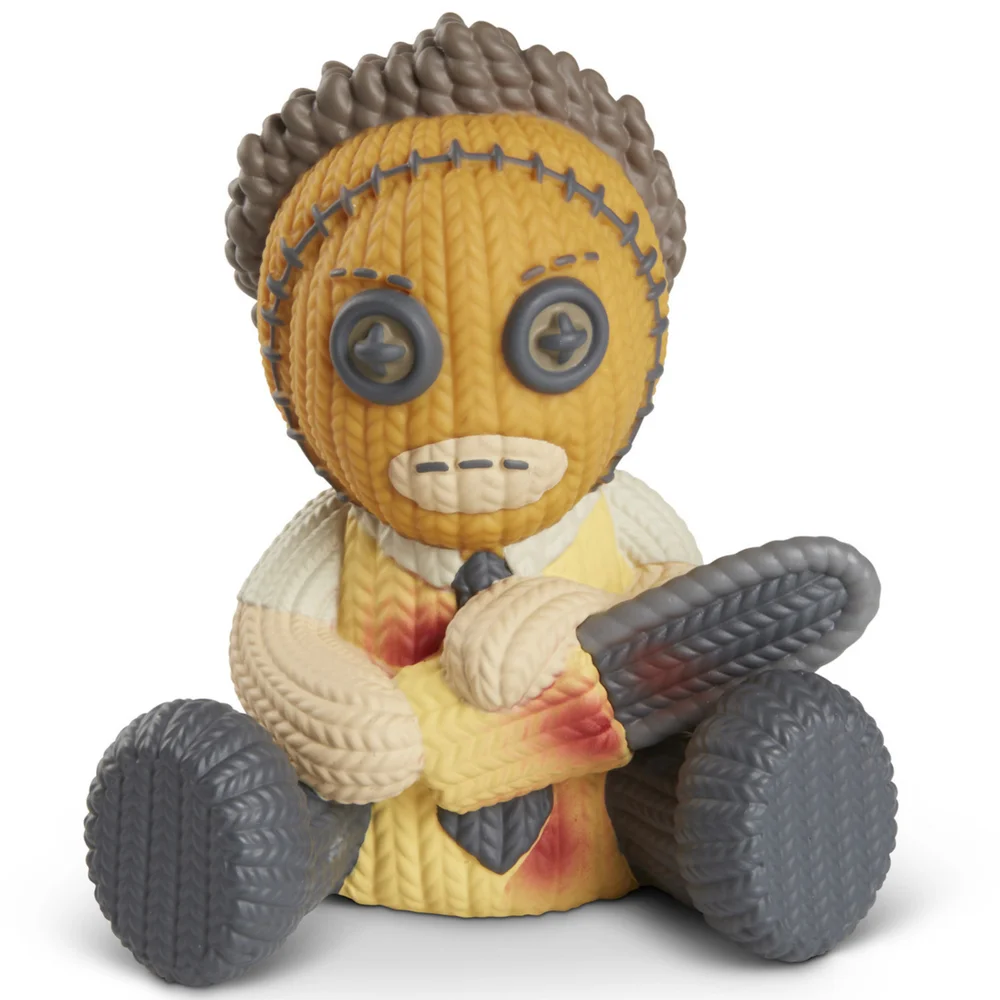 Handmade by Robots Horror Texas Chainsaw Massacre Leatherface Vinyl Figure Knit Series 007 Afbeelding 1