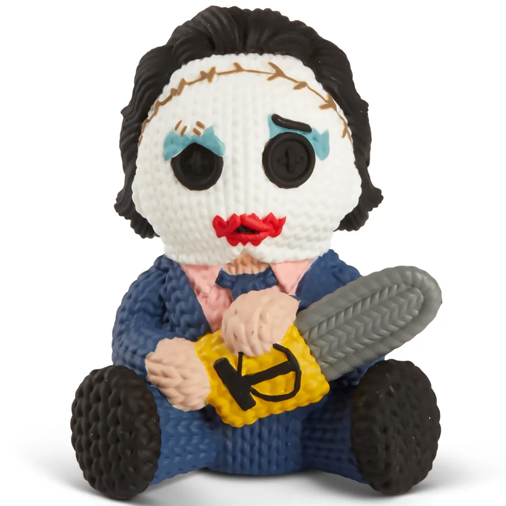 Handmade by Robots Horror Texas Chainsaw Massacre Leatherface Pretty Woman Variant Vinyl Figure Knit Series 070 Afbeelding 1