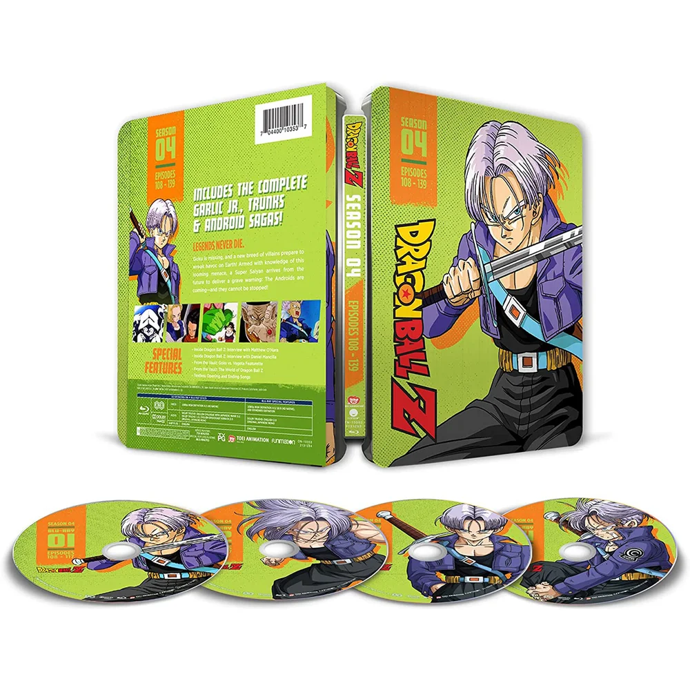Dragon Ball Z: Season 4 - Limited Edition Steelbook Afbeelding 1