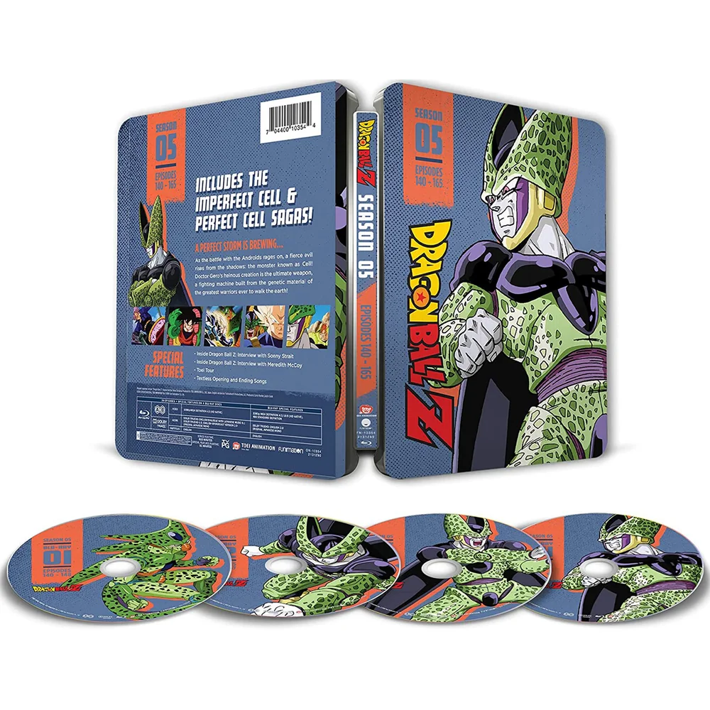 Dragon Ball Z: Season 5 - Limited Edition Steelbook Afbeelding 1