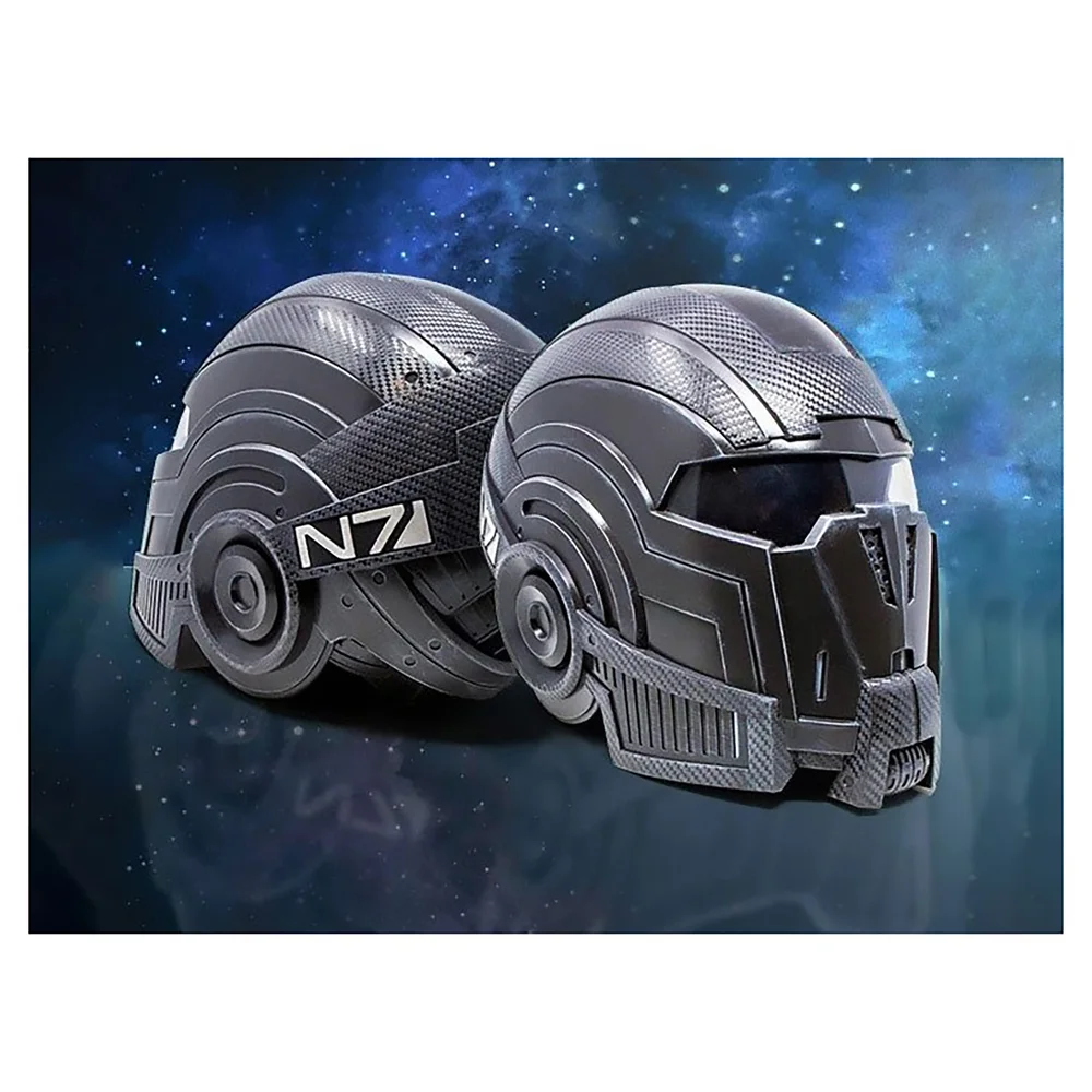 Mass Effect N7 Helmet Andromeda Variant 1/1 Scale Helmet Cosplay Replica Afbeelding 1