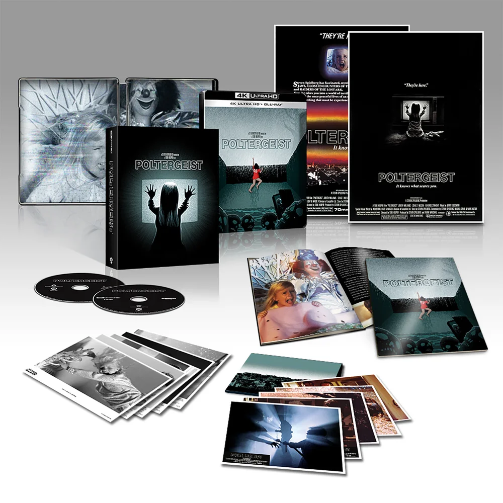 Poltergeist Zavvi Exclusive Ultimate Collector's Edition 4K Ultra HD Steelbook (Inclusief Blu-ray) Afbeelding 1