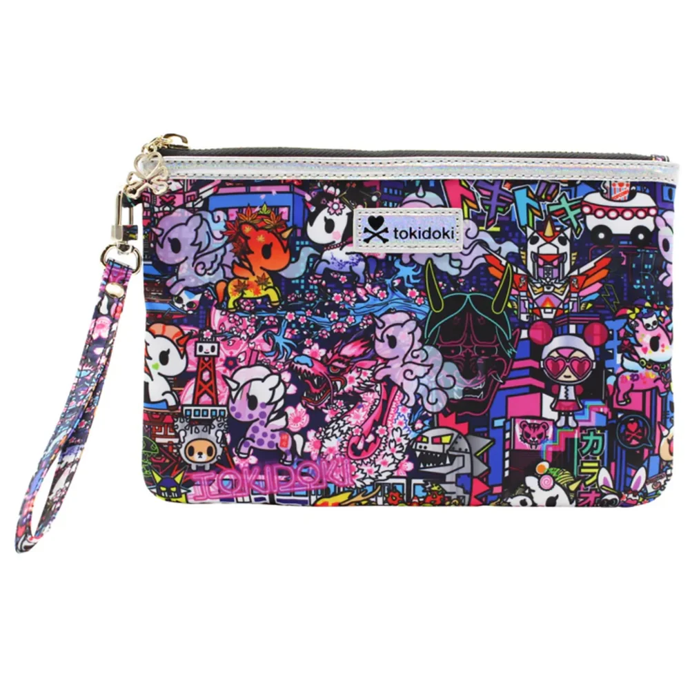 tokidoki Midnight Metropolis Zip Pouch Wristlet Afbeelding 1