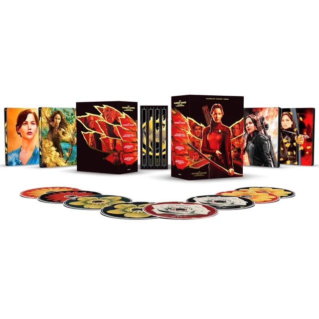 The Hunger Games: The Ultimate 4K Ultra HD Steelbook Collectie (Inclusief Blu-ray)