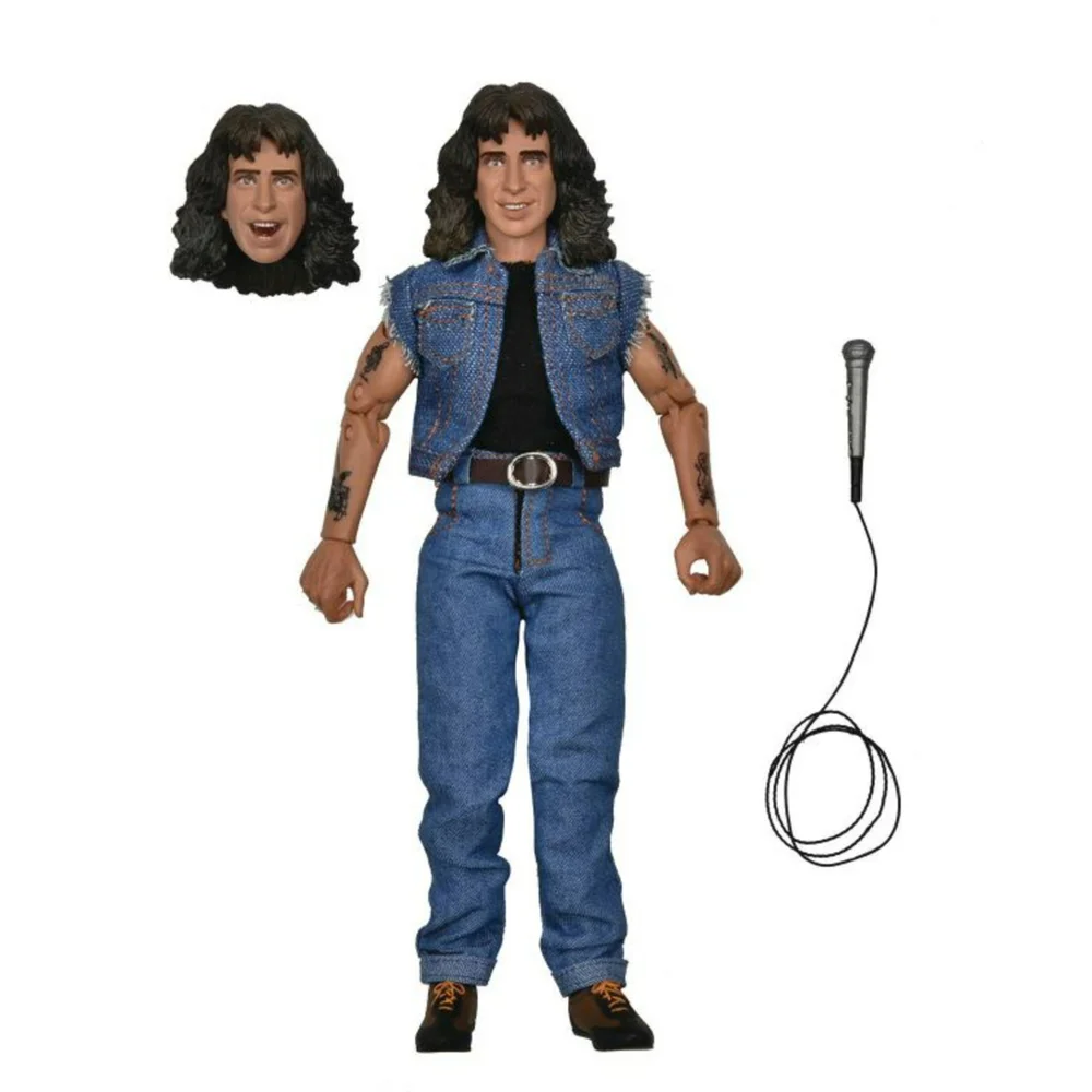 NECA AC/DC Bon Scott Highway to Hell 8 Inch Clothed Action Figure Afbeelding 1